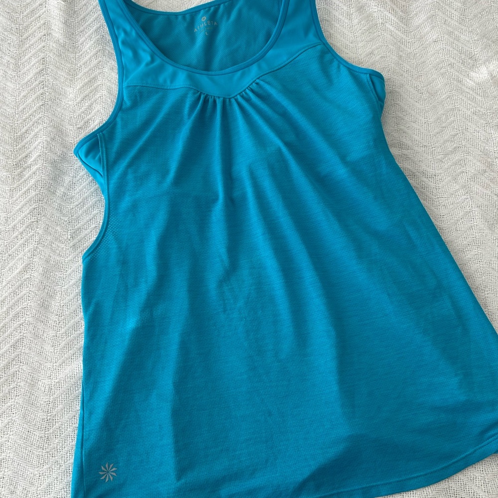 Athleta Women's Blue Athletic Tank Top